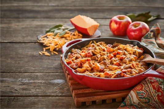 Autumn Chicken and Gouda Hash