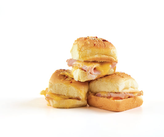 Baked Ham and Smoked Gouda Sliders