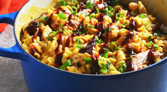 Barbecue Chicken Mac and Cheese