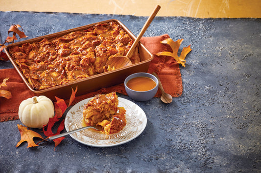 Pumpkin Spice Bread Pudding