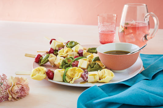 Tortellini Salad Skewers