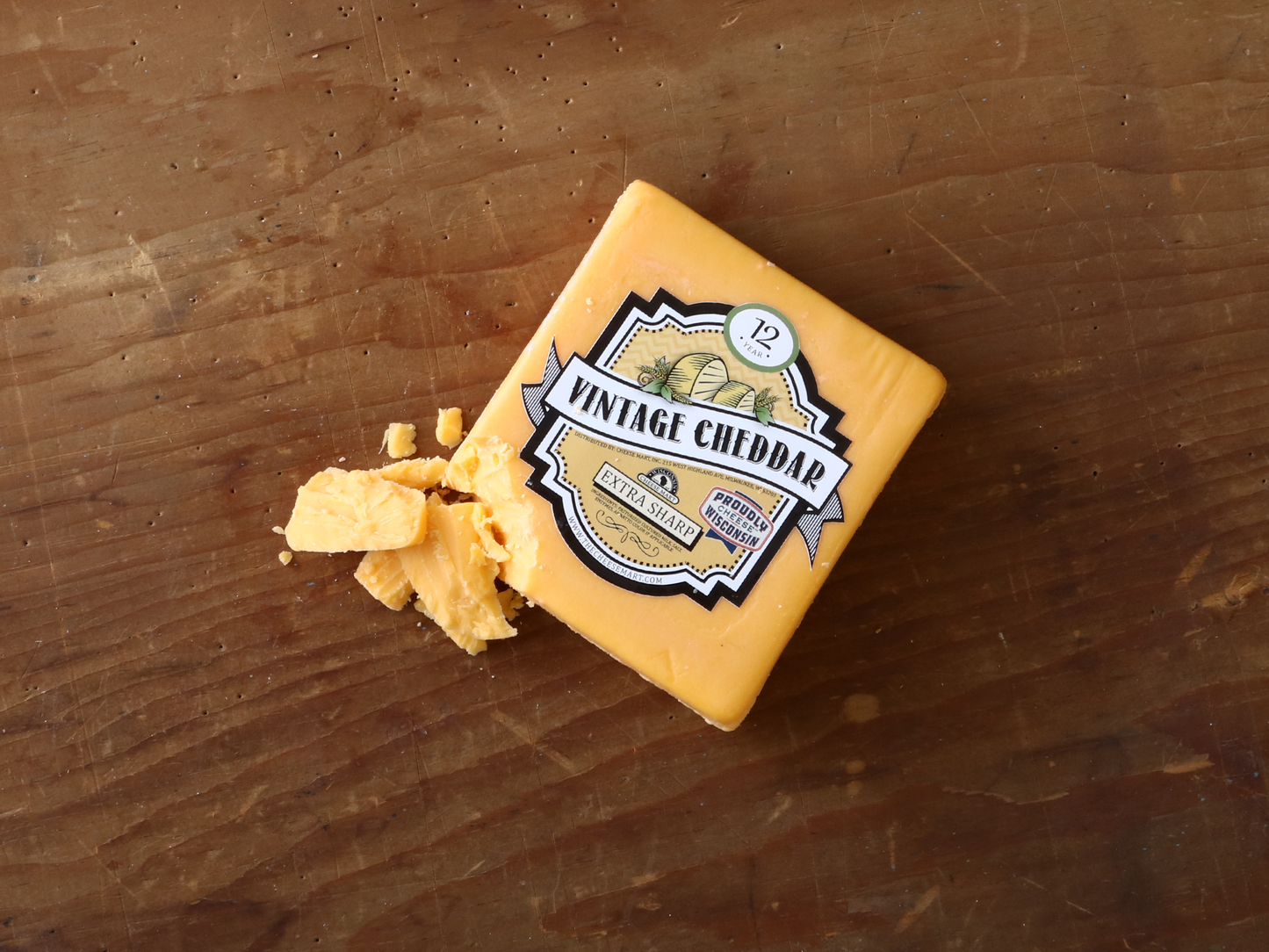Cheddar Cheese 12 Year Vintage