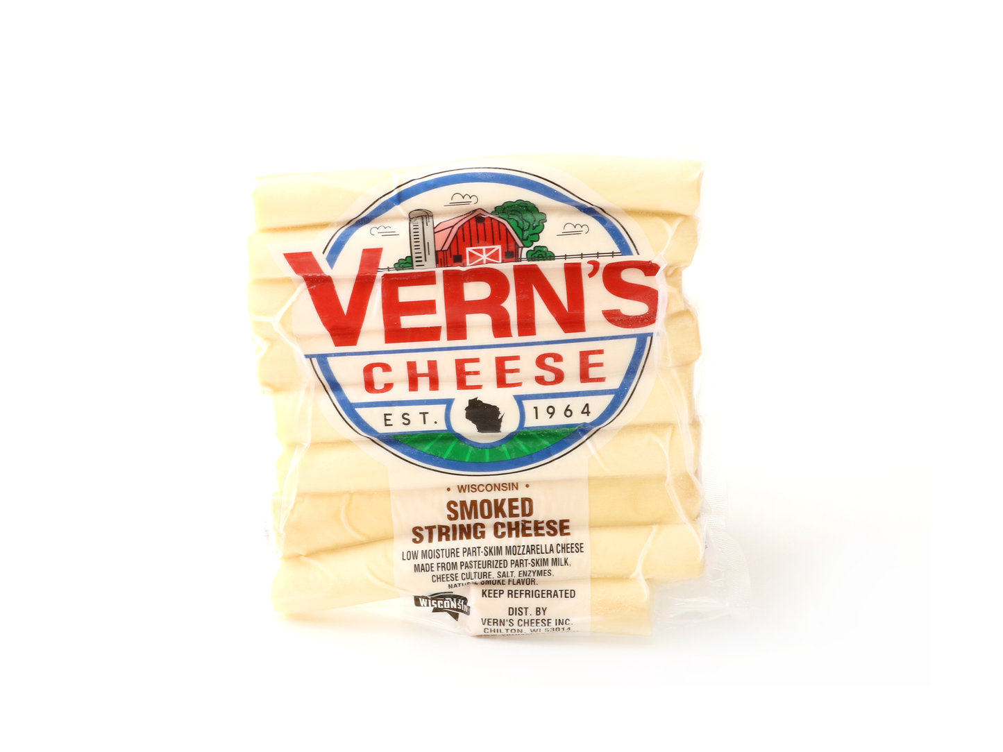Old-Fashioned "Salty" Smoked String Cheese