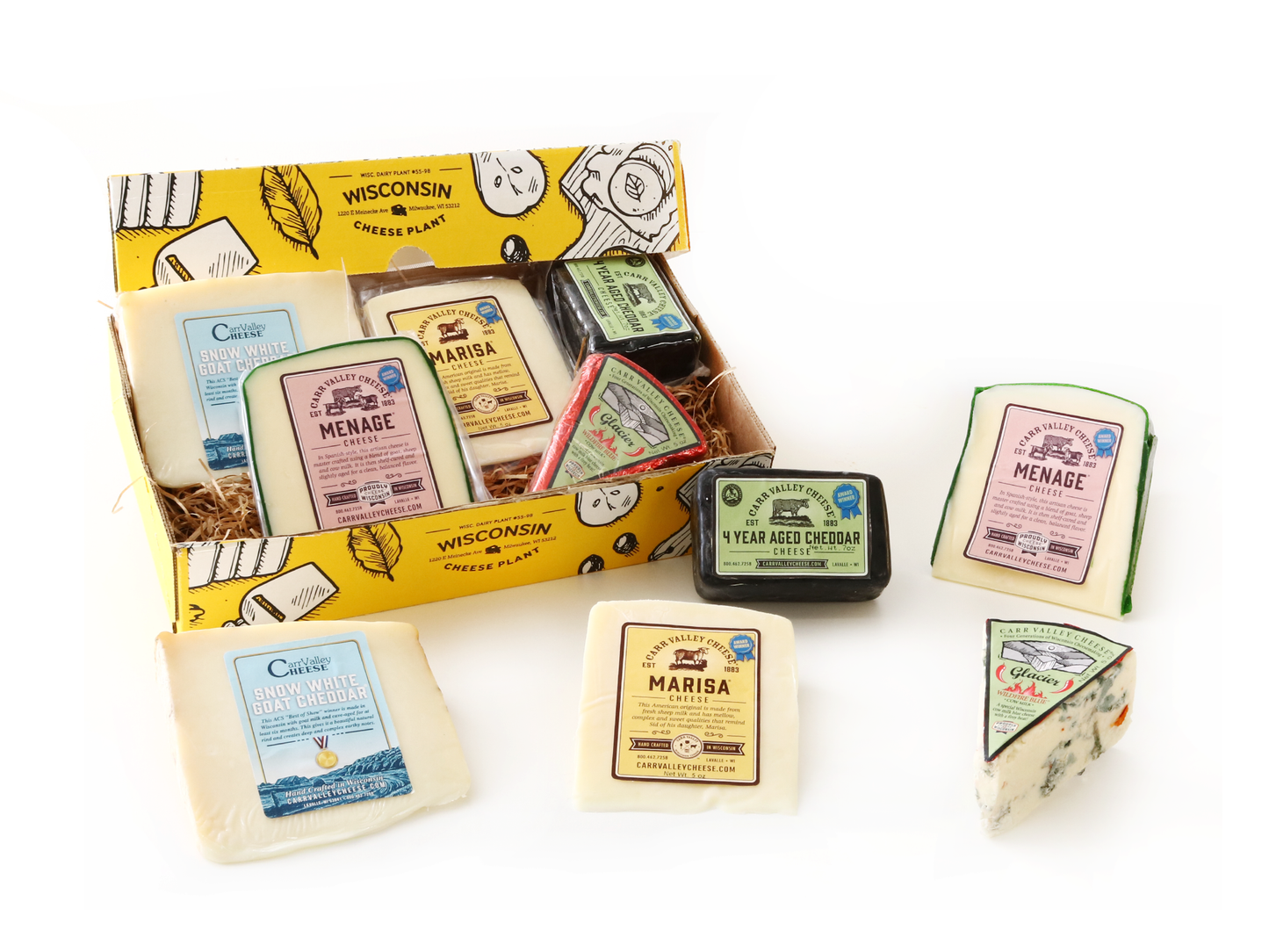 The Monger's Cheeseboard Gift Box