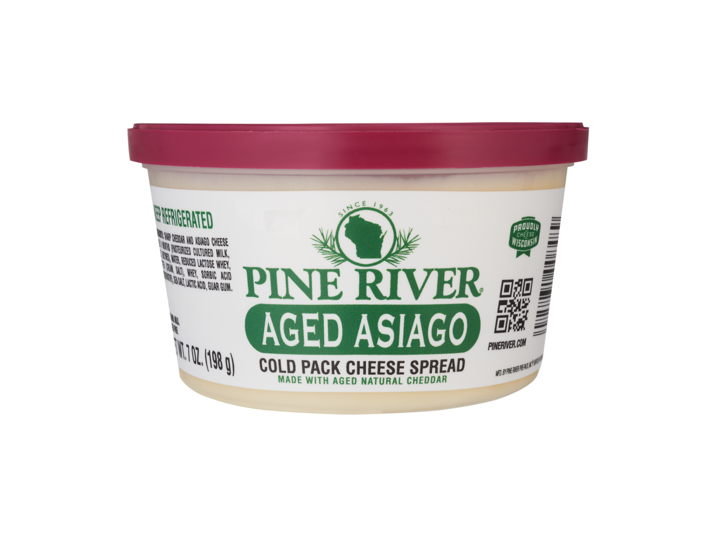 Aged Asiago Cold Pack Cheese Spread