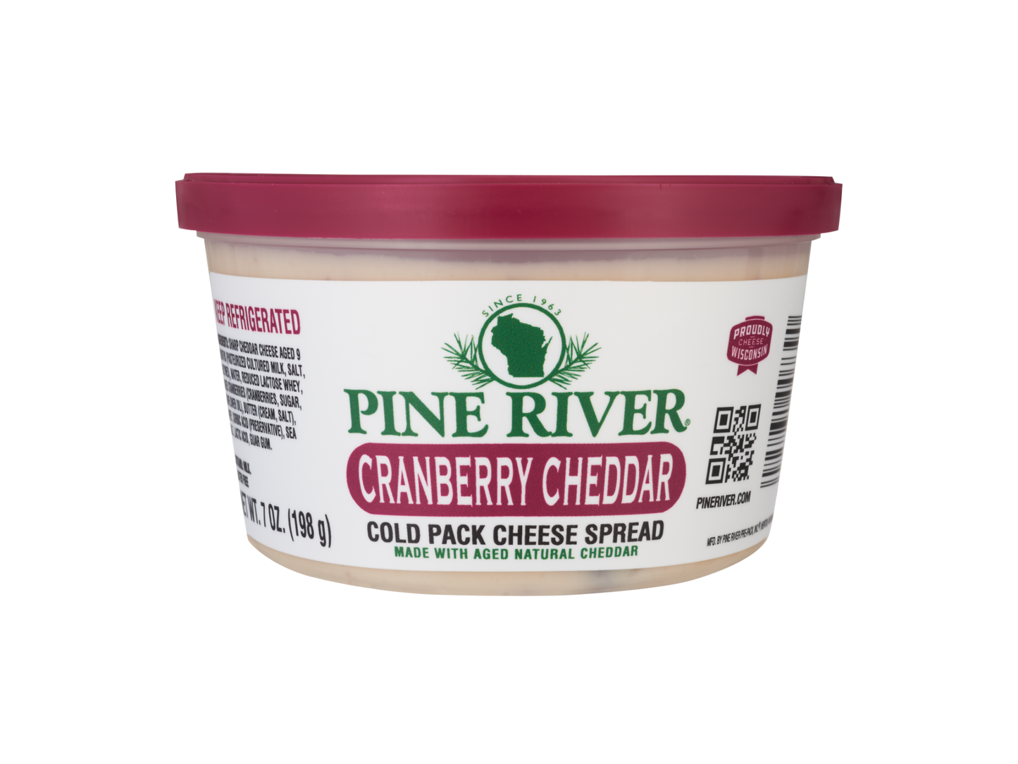 Cranberry Cheddar Cold Pack Cheese Spread