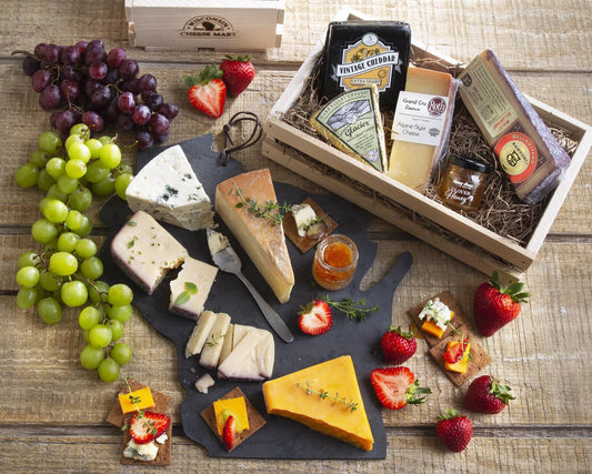 Wisconsin Sampler Cheese Gift Basket