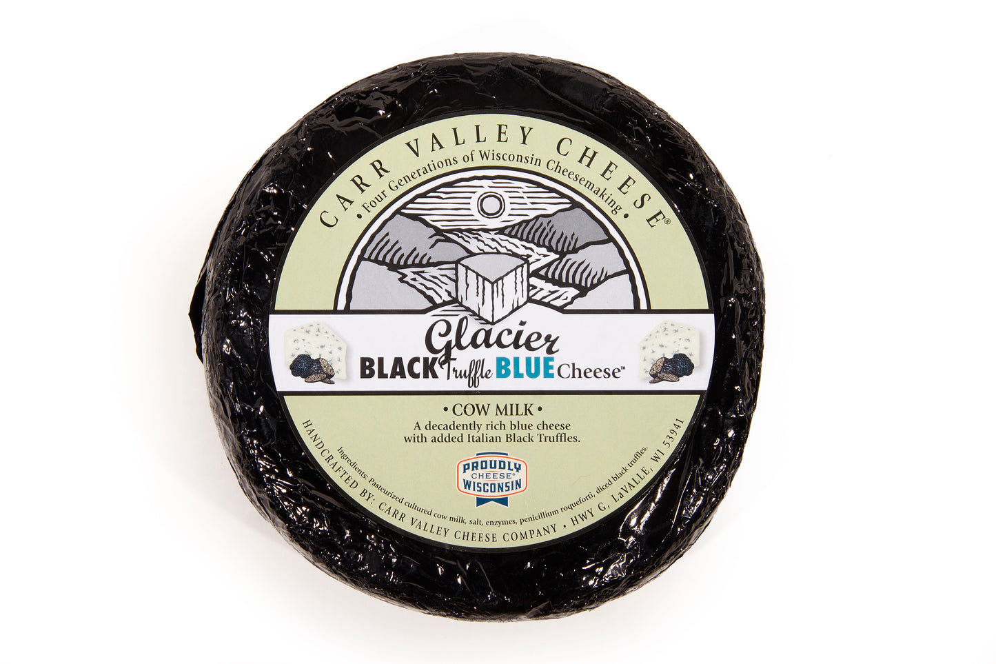 Glacier Blue, Black Truffle