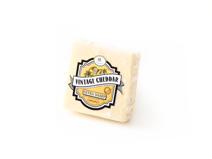 Cheddar Cheese 18 Year Vintage White