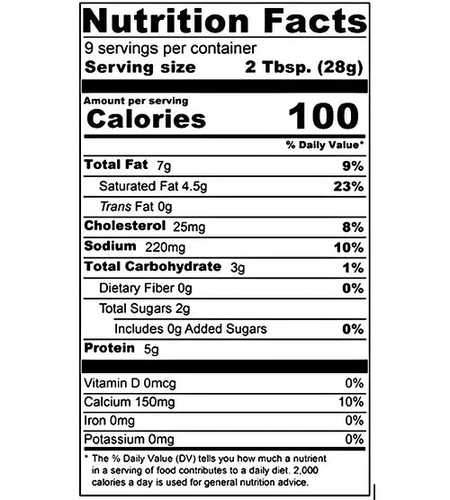 Spicy Beer All Natural Cold Pack Cheese