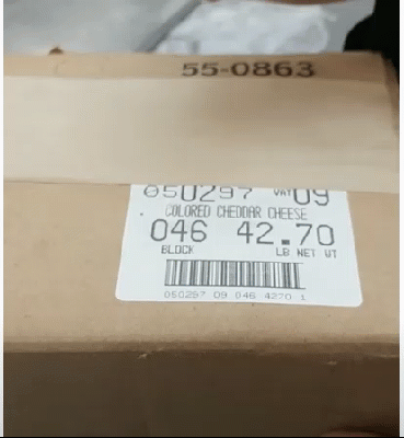 Cheddar Cheese 27 Year Vintage - 1997