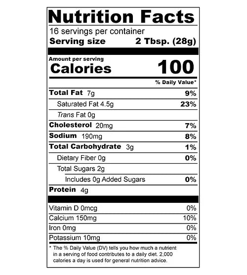 Onion & Chive Cold Pack Cheese Spread