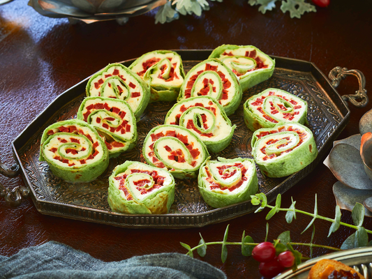 Holiday Tortilla Pinwheels