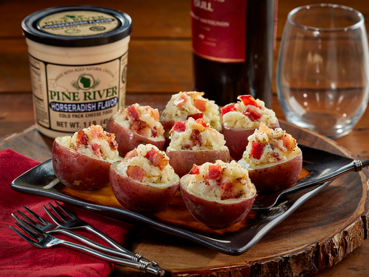 Pine River Horseradish Potato Bites