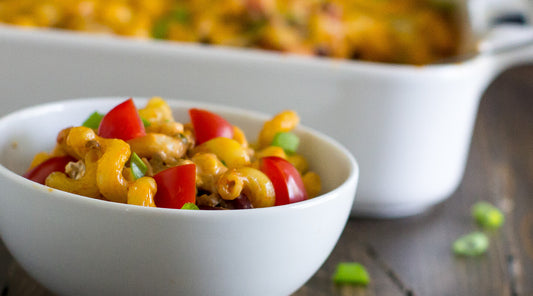 Taco Macaroni & Cheese Bake