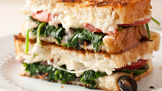 Mediterranean Grilled Cheese