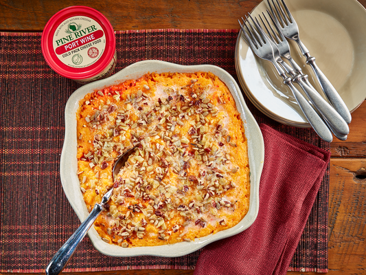 Port Wine Butternut Squash Casserole