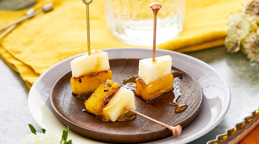 Caramelized Pineapple Picks