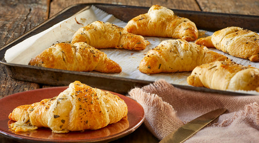 Fontina and Herb Crescent Rolls
