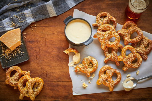 Soft Parmesan Pretzels