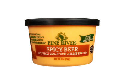 Spicy Beer Cold Pack Cheese - No Preservatives