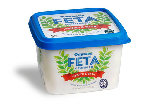 Feta Tomato & Basil Crumbles