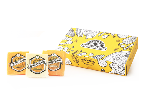 Cheddar Box Maker Super-Aged Cheddar Gift Box – Wisconsin Cheese Mart