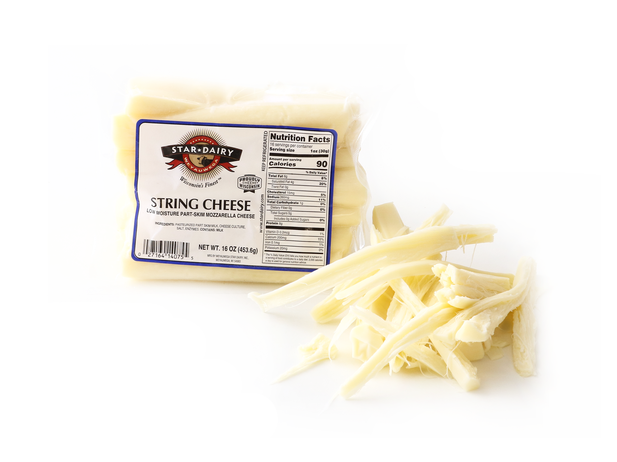 String Cheese Logo String Cheese Smoked 16 Oz Nasonville Dairy