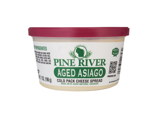 Aged Asiago Cold Pack Cheese Spread