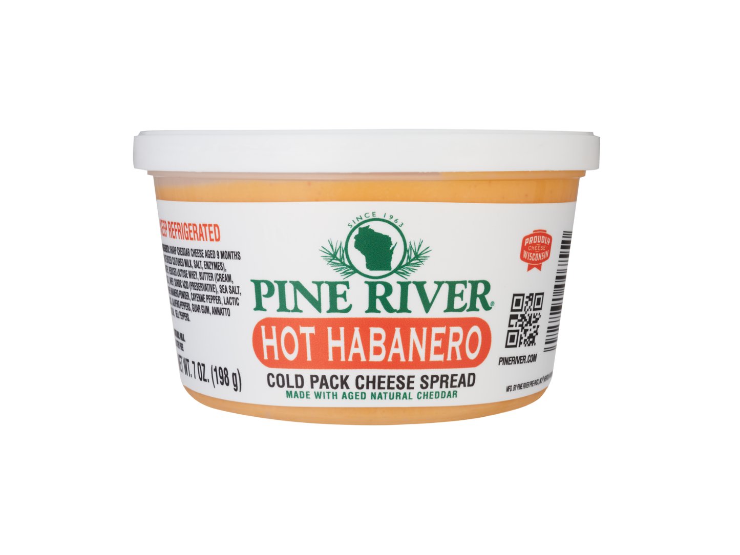 Hot Habanero Cold Pack Cheese Spread