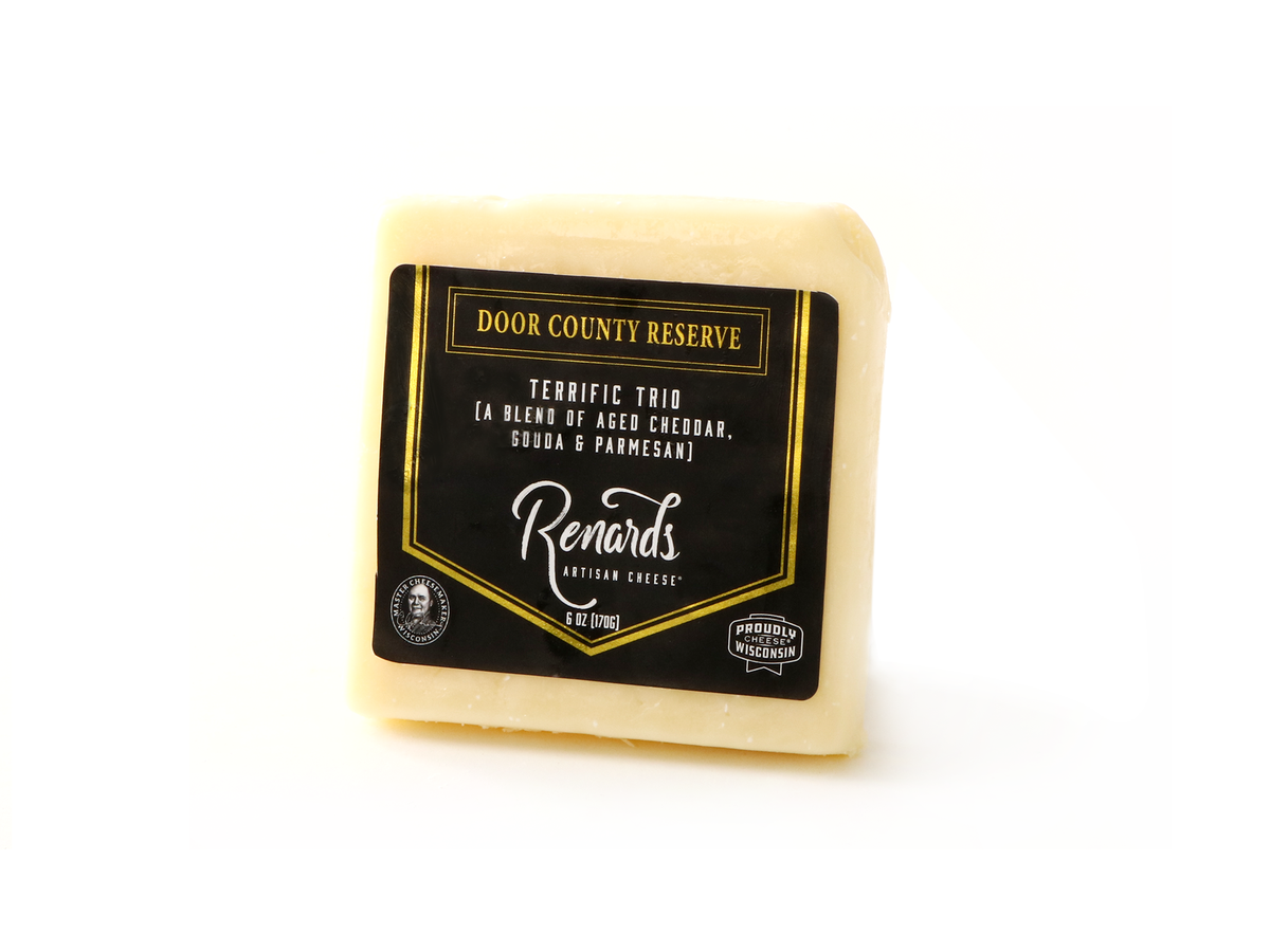 Terrific Trio - Aged Cheddar, Parmesan, & Gouda Blend