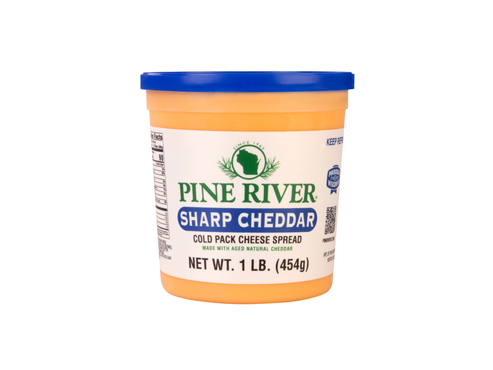 Sharp Cheddar Cold Pack Cheese Spread – Wisconsin Cheese Mart