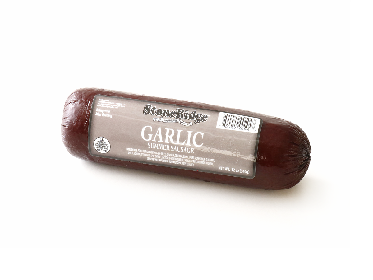 Summer Sausage Garlic
