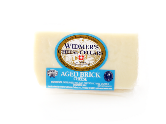 Aged Brick on White Background