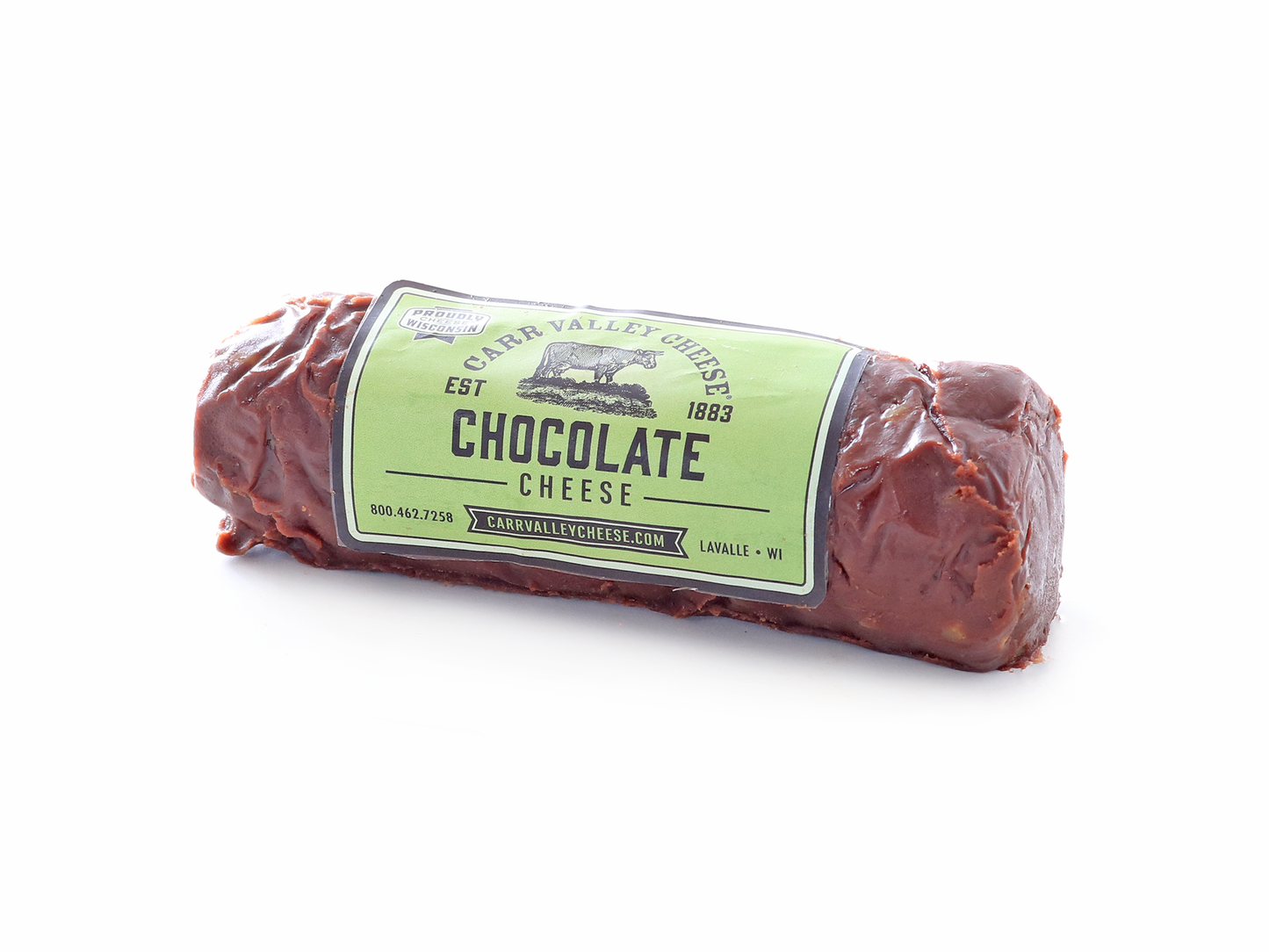 Chocolate Walnut Fudge Cheese Log