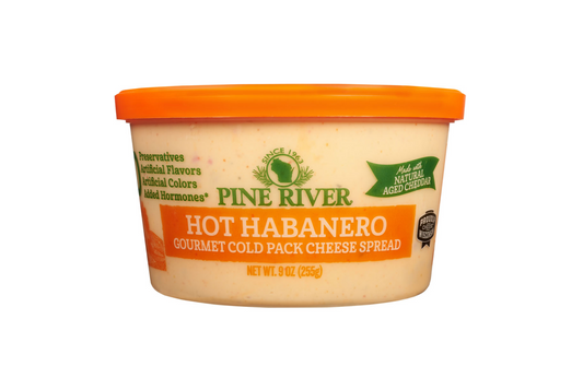 Hot Habanero Cold Pack Cheese - No Preservatives