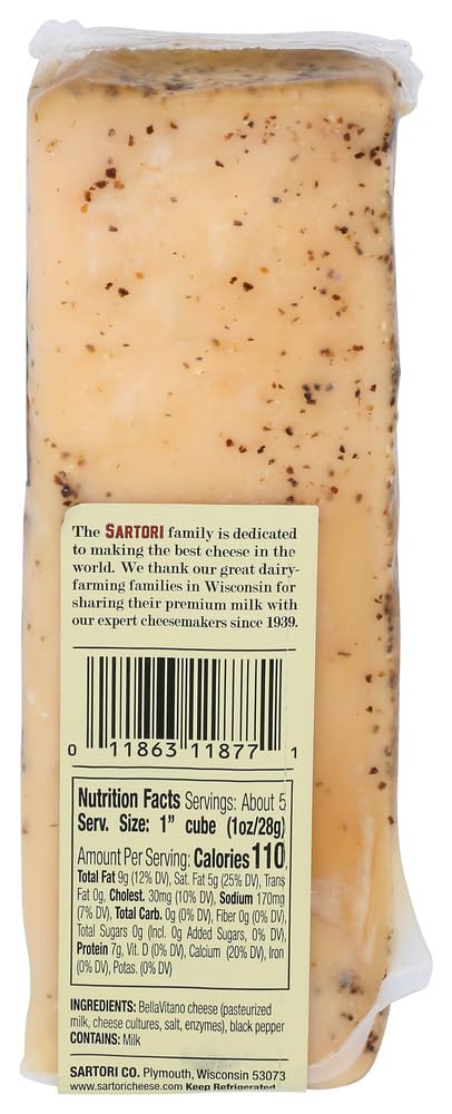 Bellavitano Black Pepper