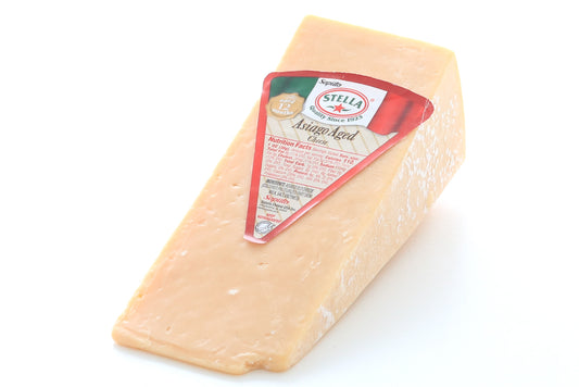 8 ounce piece of aged asiago cheese
