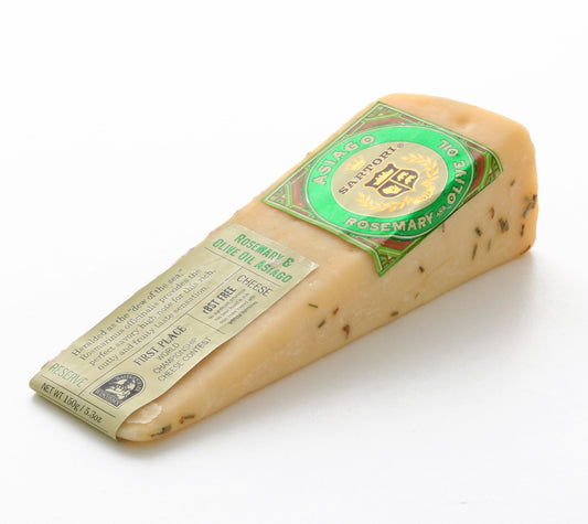 6 ounce piece of rosemary & olive oil cheese from wisconsin 