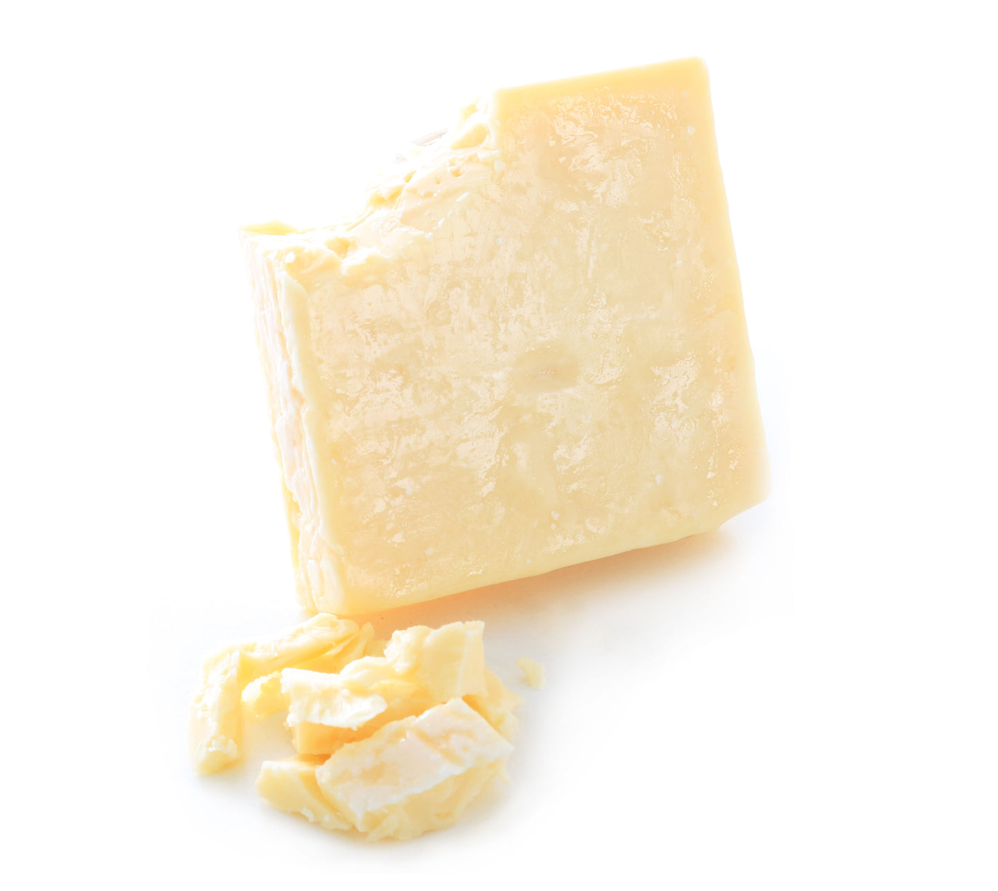 8 ounce piece of 12 year aged white wisconsin cheddar cheese