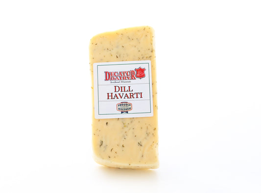8 ounce piece of havarti with dill