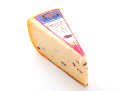 8 ounce piece of cranberry gouda cheese