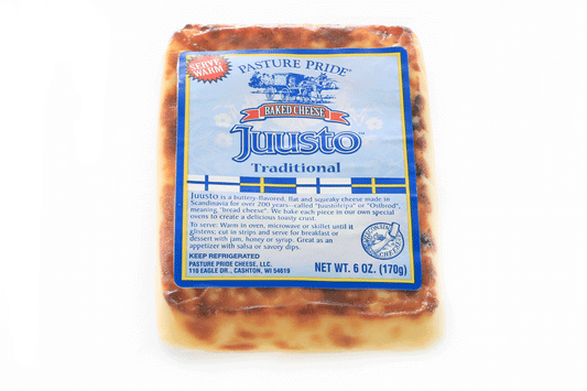 6 ounce piece of juusto bread cheese