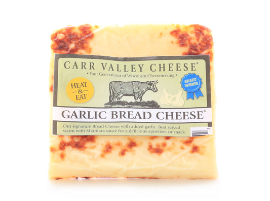 6 ounce piece of juusto garlic bread cheese