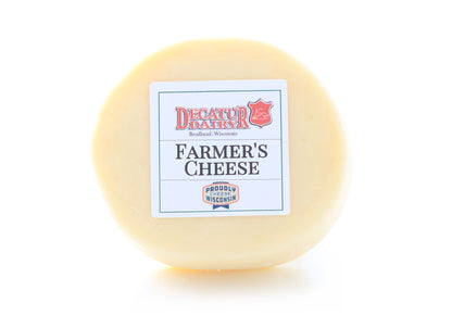 8 ounce piece of white farmer's cheese