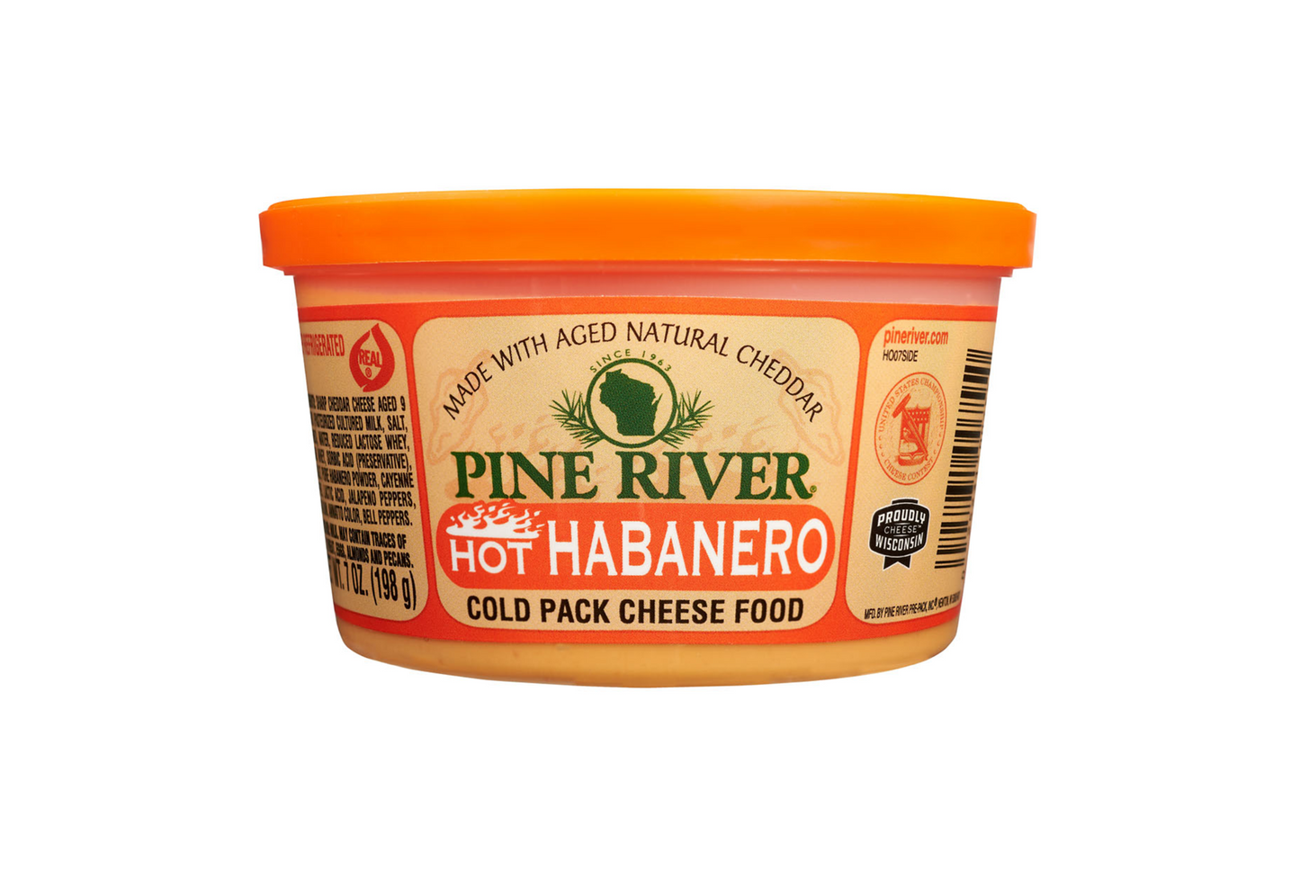 Hot Habanero Cold Pack Cheese Spread