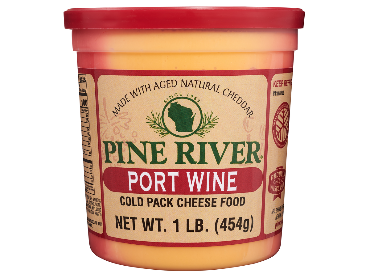 Port Wine Cold Pack Cheese Spread – Wisconsin Cheese Mart