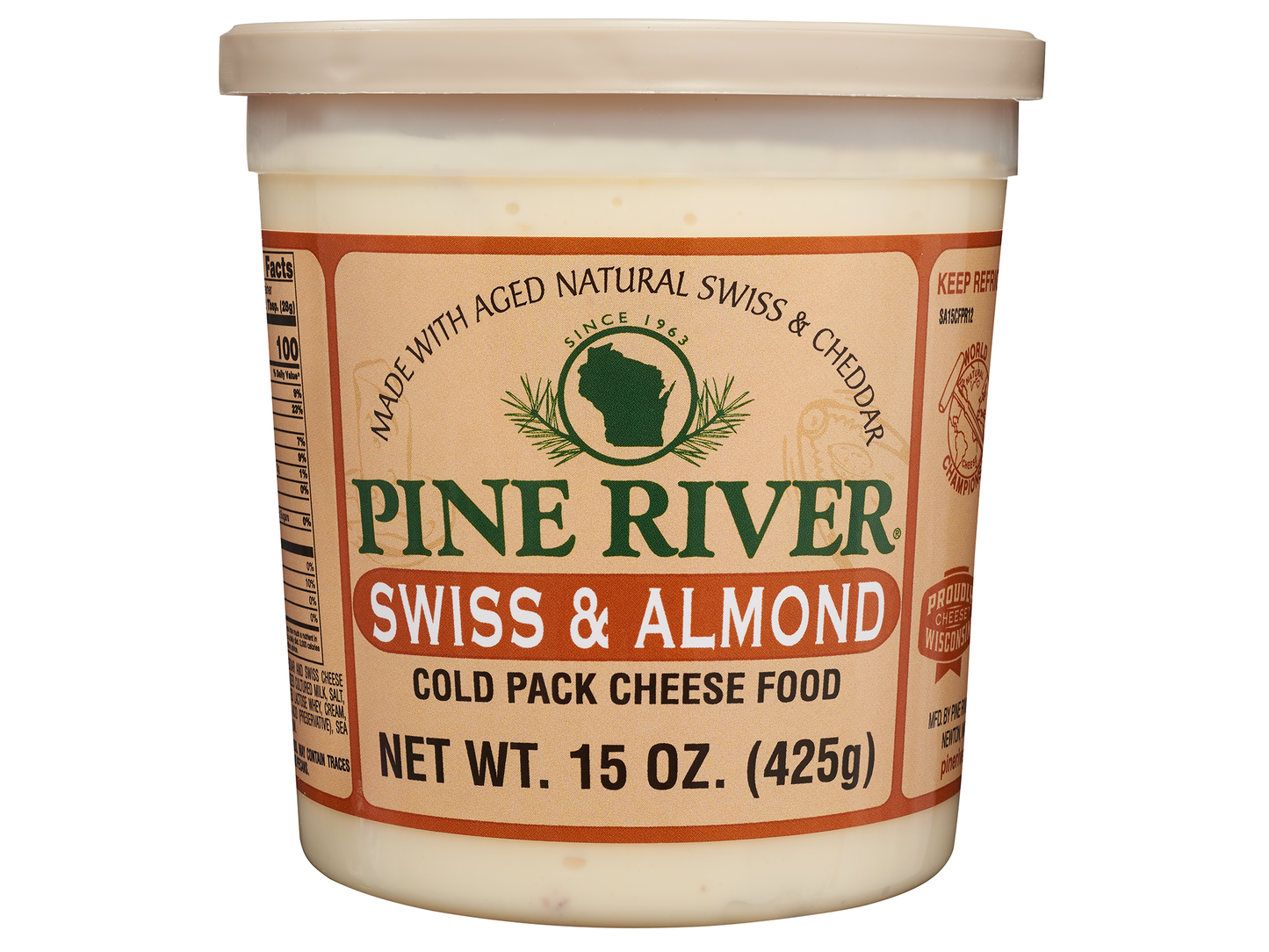 Swiss Almond Cold Pack Cheese Spread