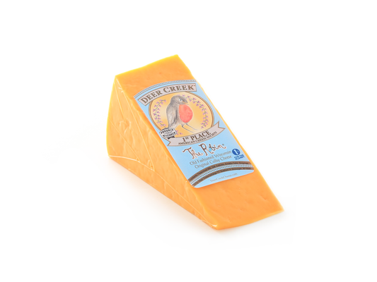 8 ounce wedge of The Robin Colby cheese