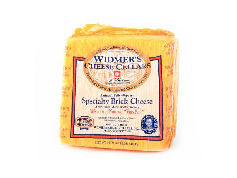 Wisconsin Brick Cheese Widmers Wisconsin Cheese Mart